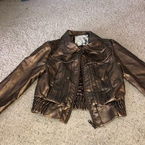 Arden b gold jacket